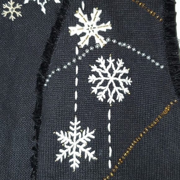 Hampton Studio Snow Winter Vest Size Large - Picture 4 of 10